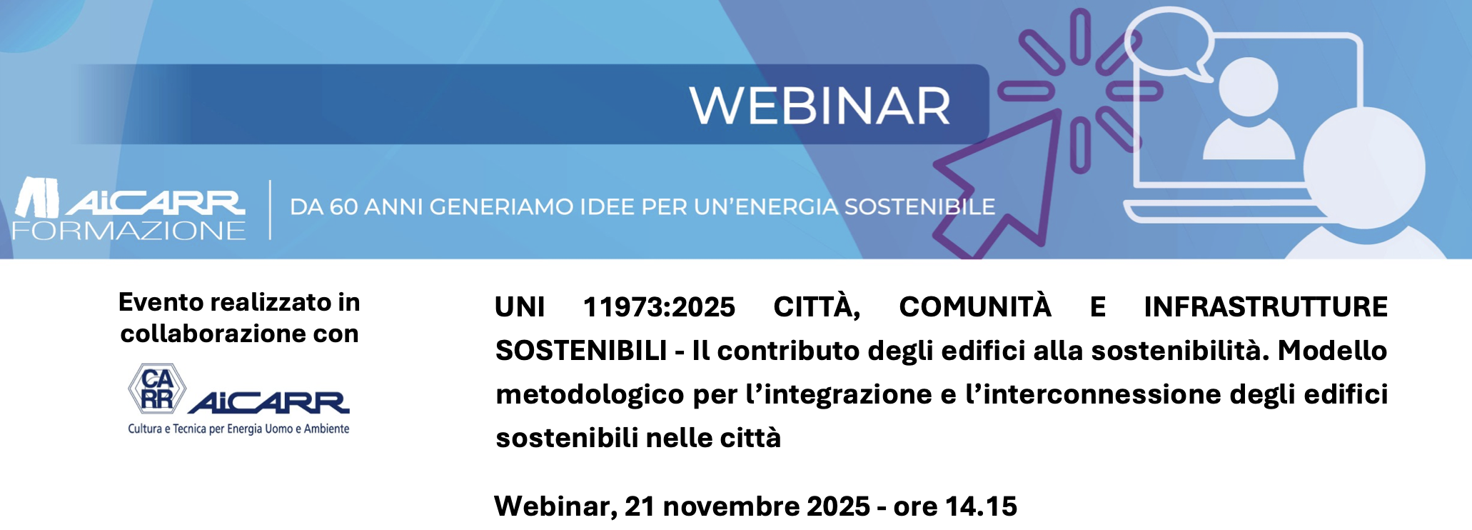 Città, comunità e infrastrutture sostenibili – Il contributo degli edifici alla sostenibilità